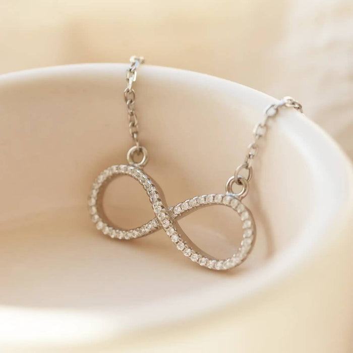 Silver Infinity Necklace