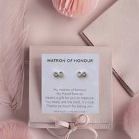 Matron Of Honour Earring Studs