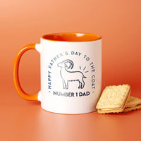 Happy Father's Day To The Goat Mug