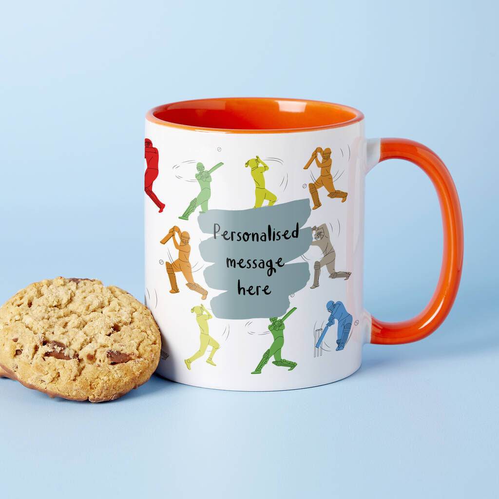 Choose Your Message Cricket Mug For Dad