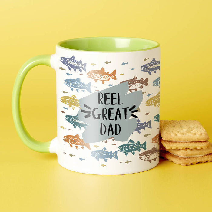 Choose Your Message Fishing Mug For Dad
