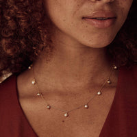 Pearl Polka Dot Necklace