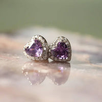 June Birthstone Earrings Alexandrite