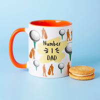 Choose Your Message Golf Mug For Dad