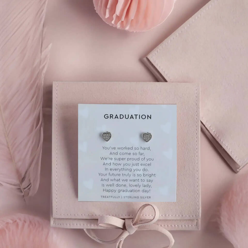 Graduation Earrings Studs
