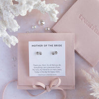 Mother Of The Bride Earrings Studs