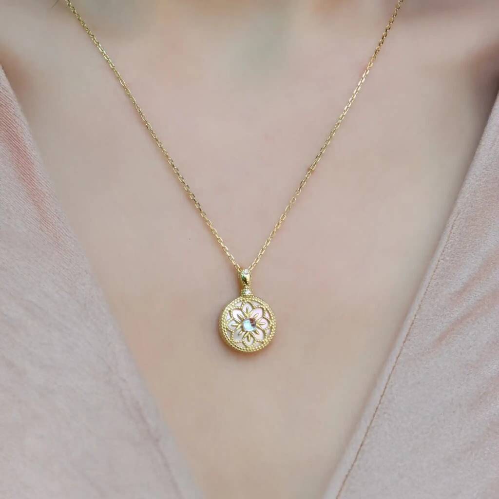 Gold Plated Rani Necklace