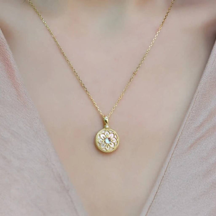 Gold Plated Rani Necklace