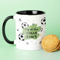 Choose Your Message Football Mug For Dad