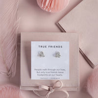True Friends Earrings Studs