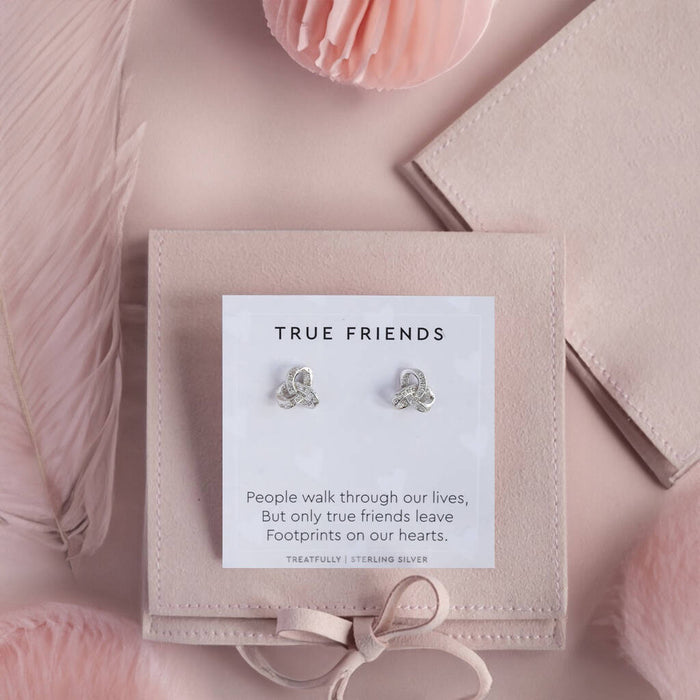 True Friends Earrings Studs