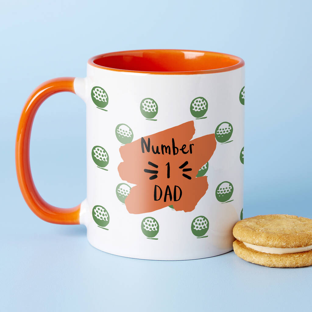 Choose Your Message Golf Mug For Dad