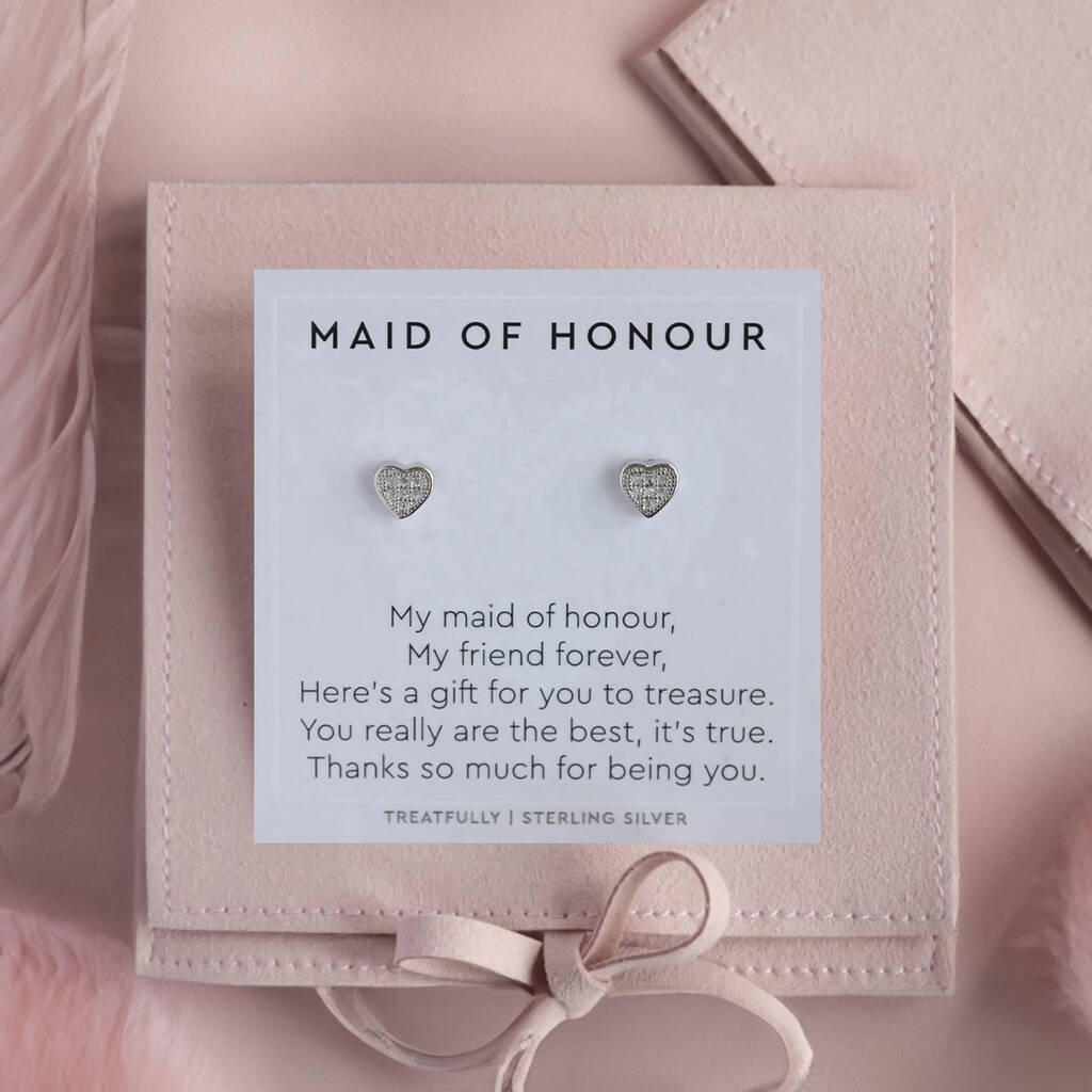 Maid Of Honour Earring Studs