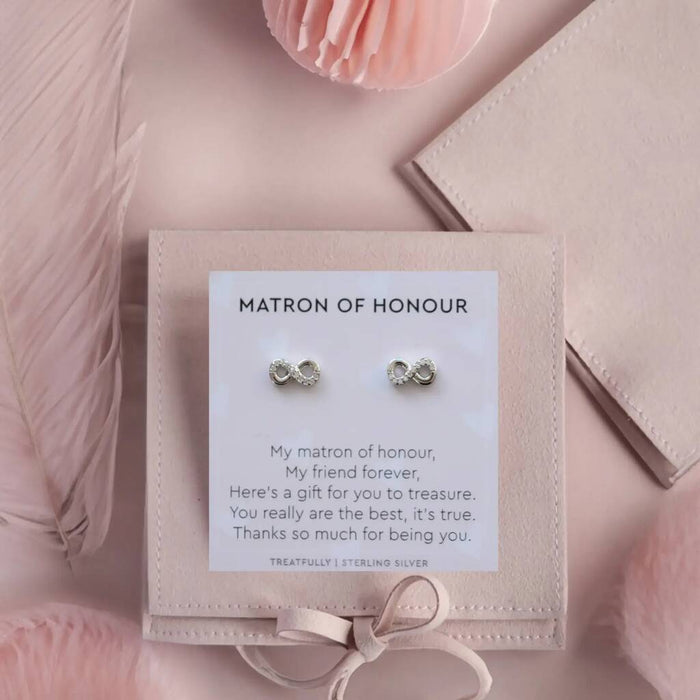 Matron Of Honour Earring Studs
