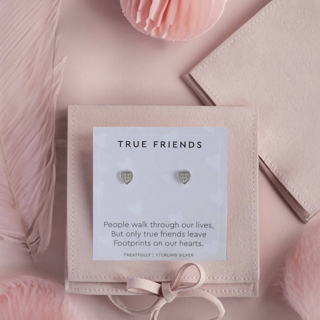 True Friends Earrings Studs