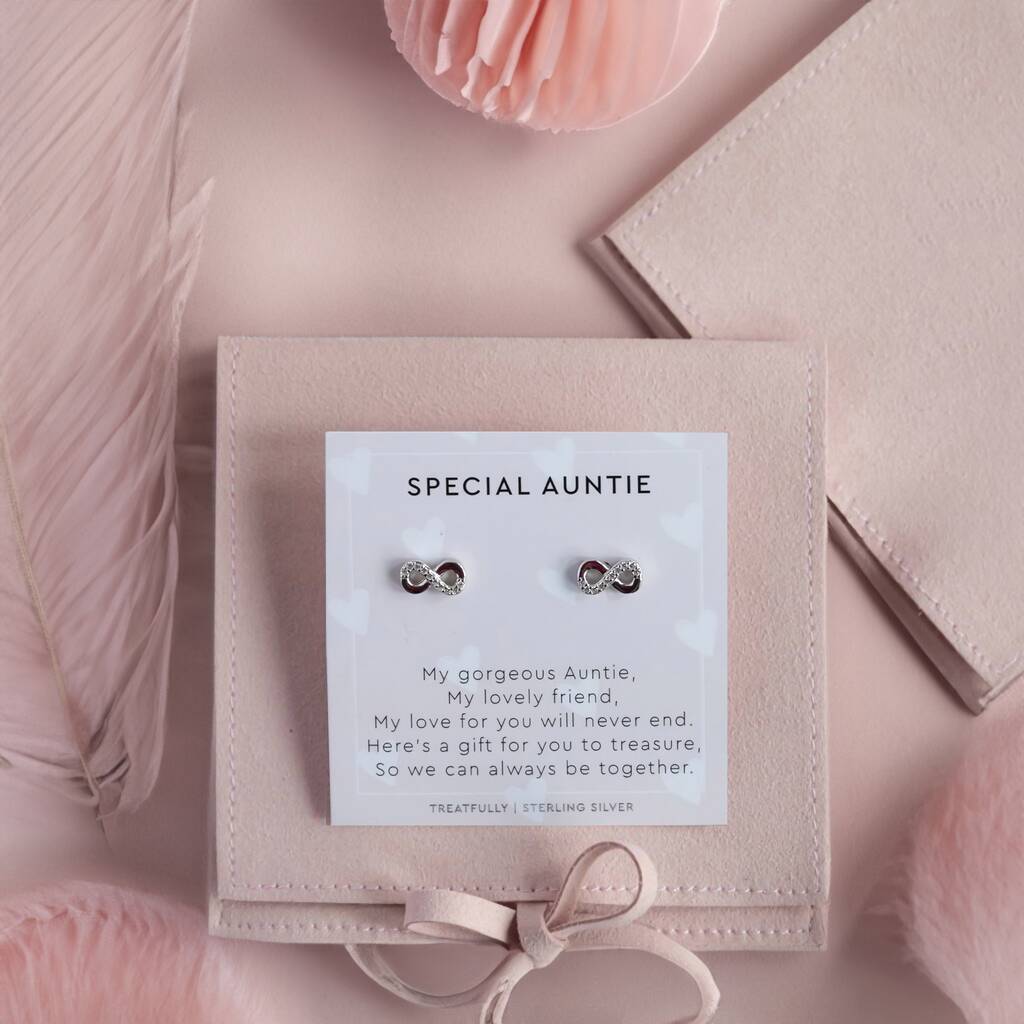 Special Auntie Earrings Studs