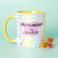 Choose Your Design Outnumbered By Boys Mother's Day Mug