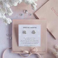 Special Auntie Earrings Studs