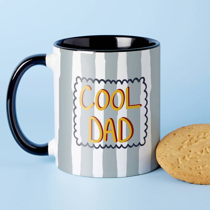 Cool Dad Striped Design Mug