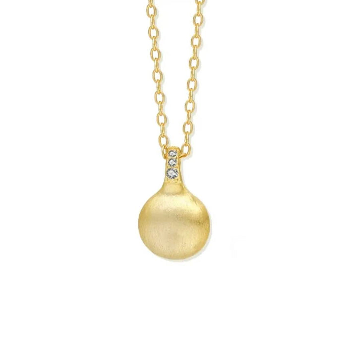 Pavé Droplet Necklace