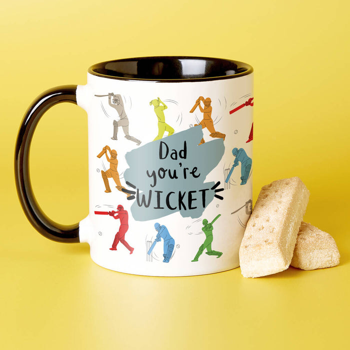 Choose Your Message Cricket Mug For Dad