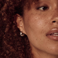 Silver Celestial Dome Earrings