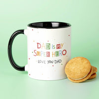 Dad Is My Super Hero Coaster