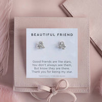 Friend Earring Studs