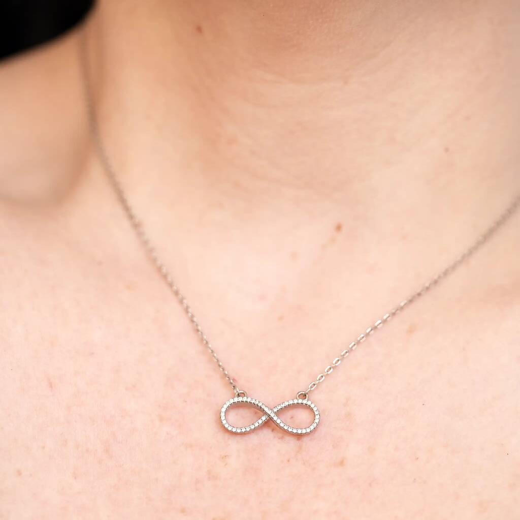 Silver Infinity Necklace