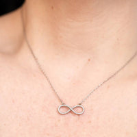 Silver Infinity Necklace