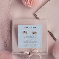 Graduation Earrings Studs