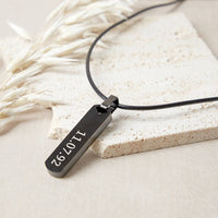 Special Date Personalised Pendant For Dad