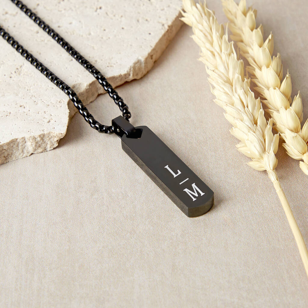 Personalised Daddy's Favourite People Initial Pendant