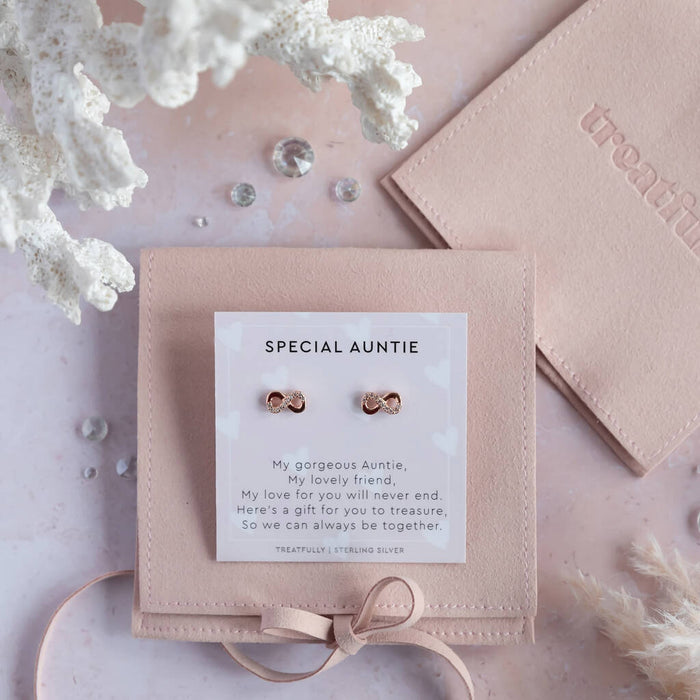 Special Auntie Earrings Studs