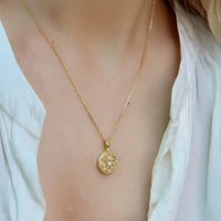 Gold Plated Rani Necklace