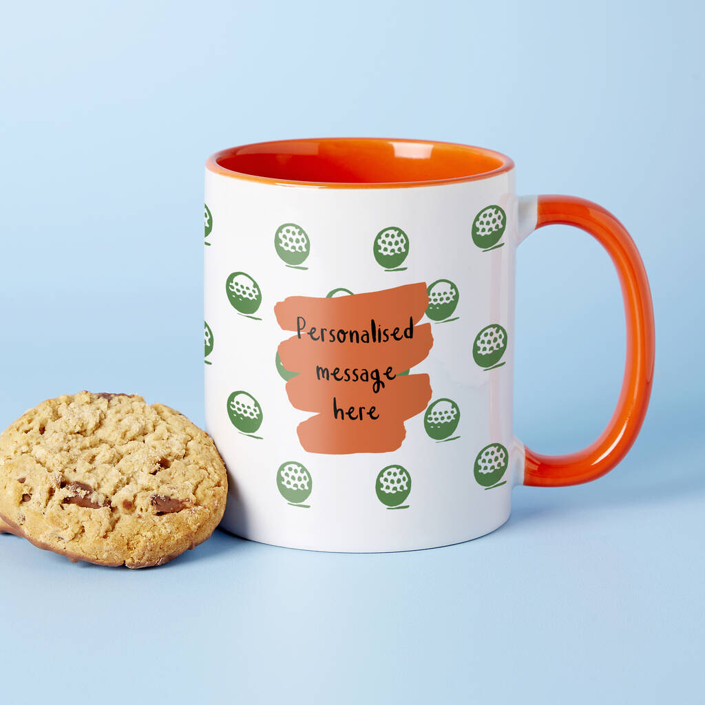 Choose Your Message Golf Mug For Dad