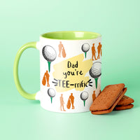 Choose Your Message Golf Mug For Dad