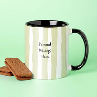 Best Dad Striped Design Mug