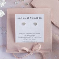 Mother Of The Groom Earring Studs