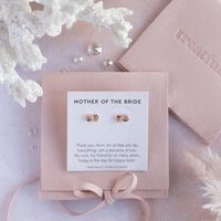Mother Of The Bride Earrings Studs