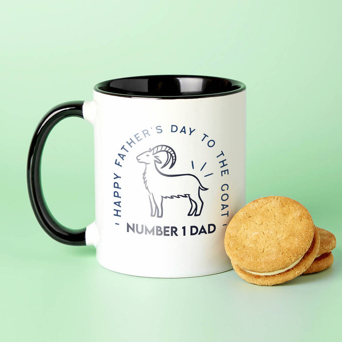 Happy Father's Day To The Goat Mug