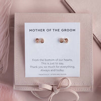 Mother Of The Groom Earring Studs