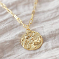 Gold Mermaid Necklace