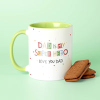 Dad Is My Super Hero Mug