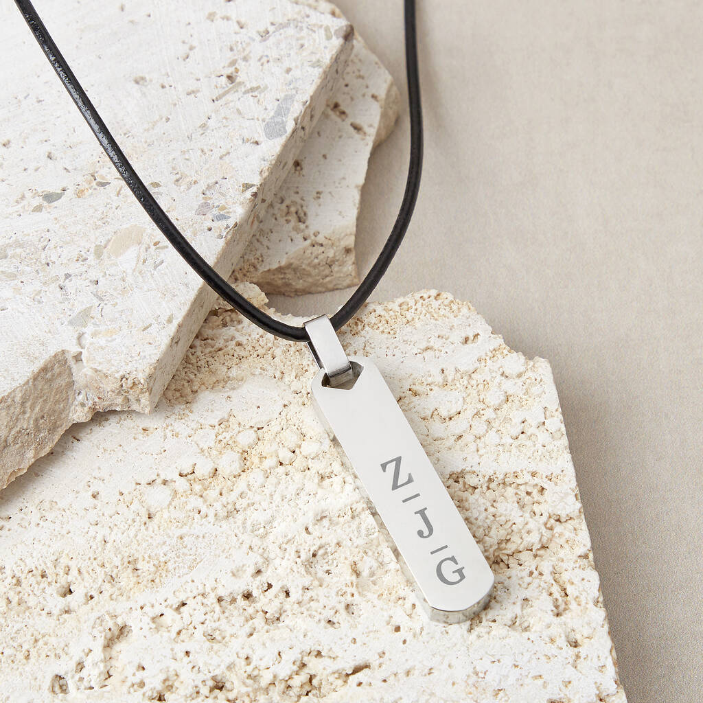 Personalised Daddy's Favourite People Initial Pendant