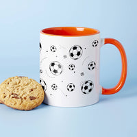 Choose Your Message Football Mug For Dad