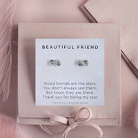 Friend Earring Studs