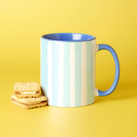 Super Dad Striped Design Mug