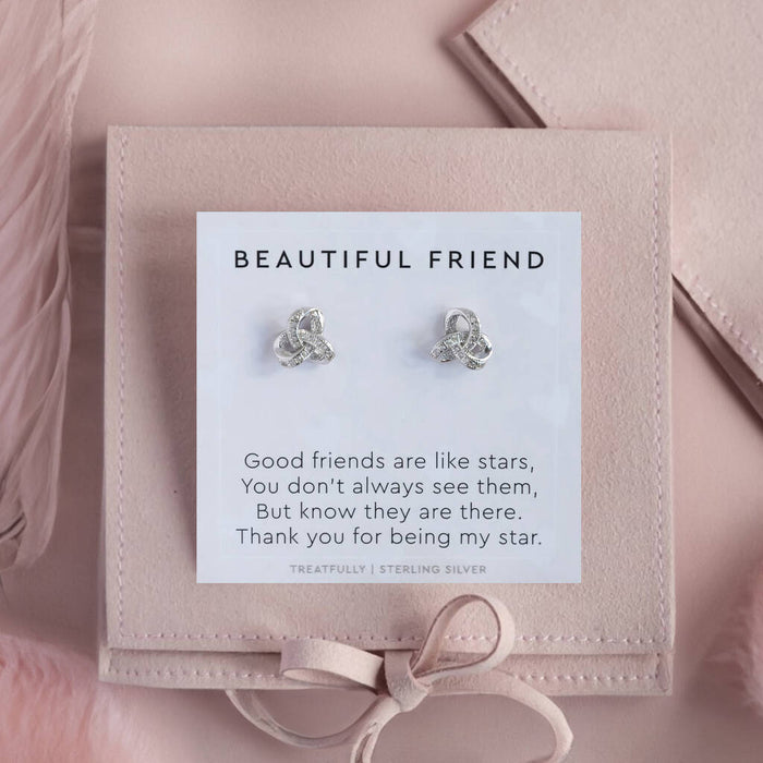 Friend Earring Studs