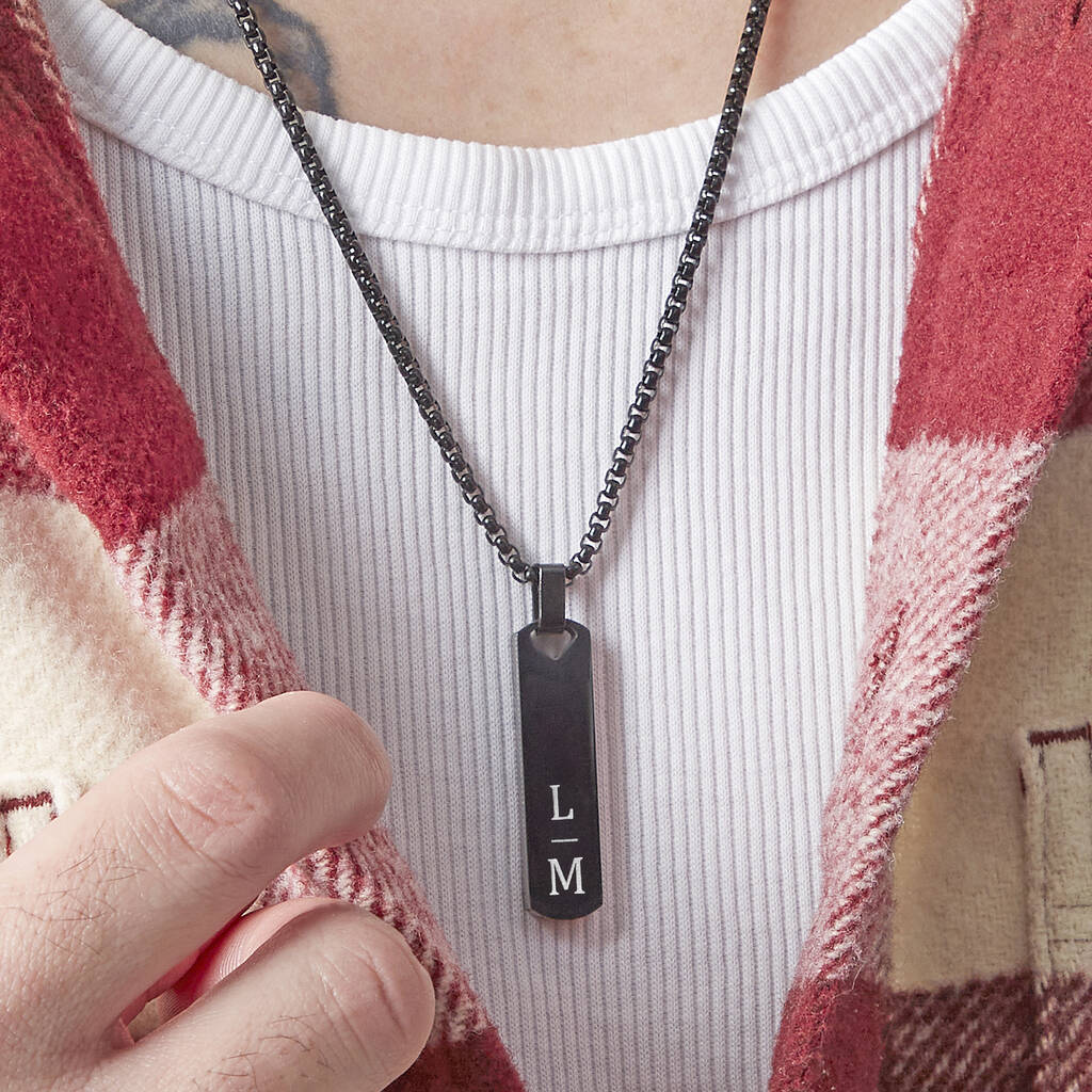 Personalised Daddy's Favourite People Initial Pendant